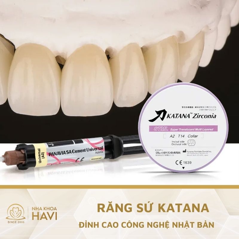 RĂNG SỨ KATANA – ĐỈNH CAO CÔNG NGHỆ NHẬT BẢN CHO HÀM RĂNG ĐẸP TỰ NHIÊN